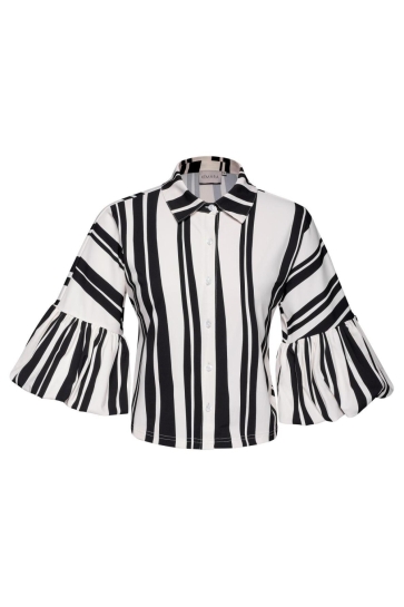Kimara Blouse SENNA BLOUSE KR41 12351 321 436 STRIPE A POSE