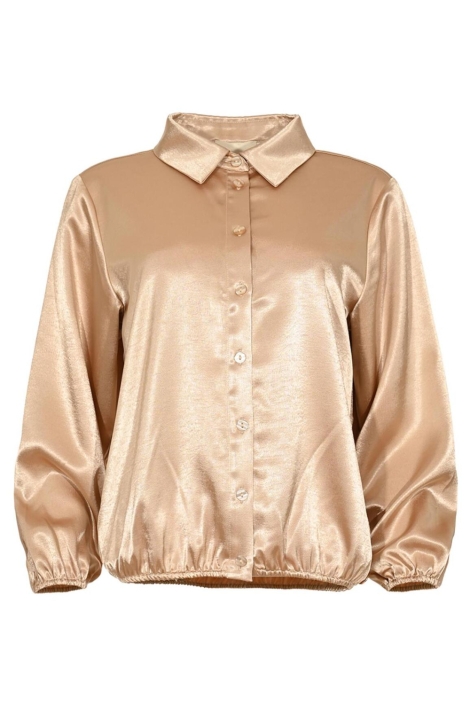 Maicazz beige dames blouse | Vooraanzicht