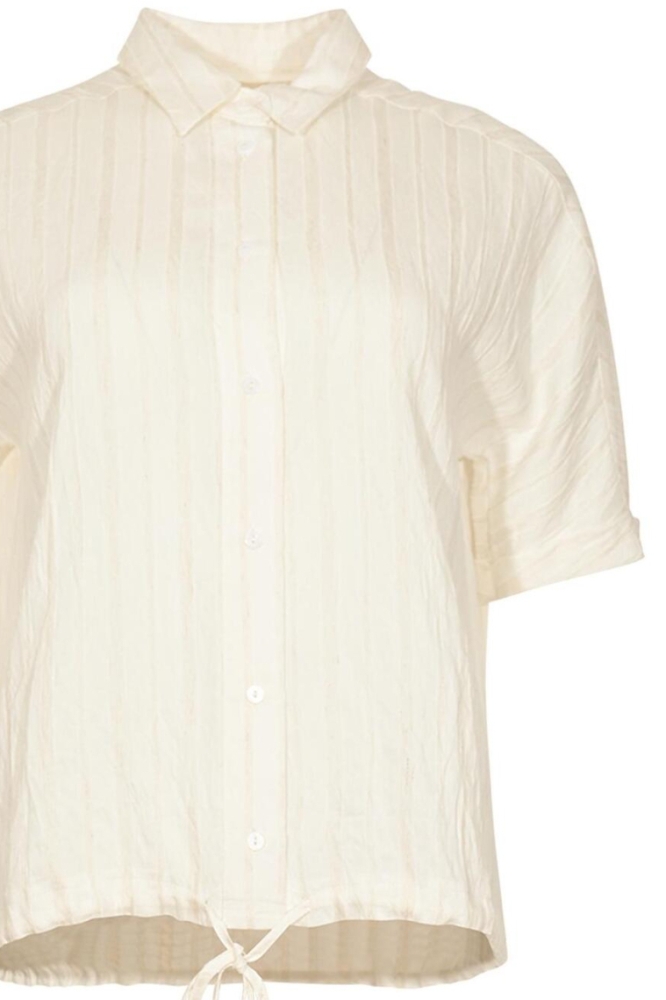 Maicazz ecru dames blouse | Close up