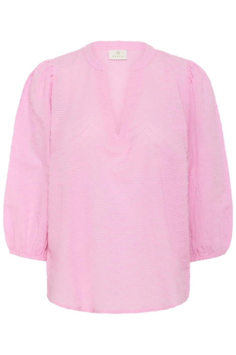 Kaffe roze dames blouse | Vooraanzicht