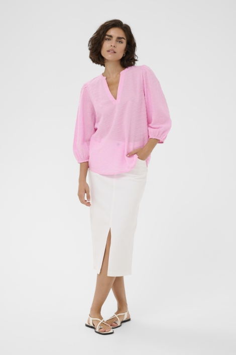 Kaffe roze dames blouse | Model