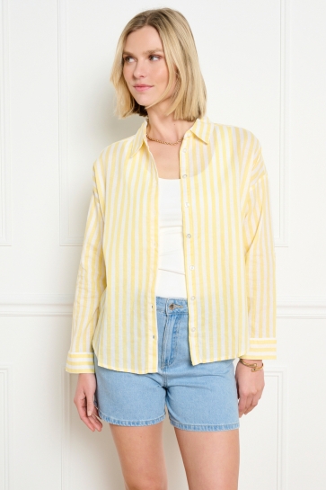 LolaLiza Blouse C FRIMA 05702968 White/Yellow Pastel