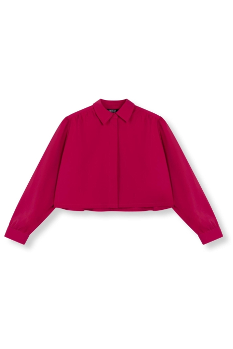 Refined Department roze dames blouse | Vooraanzicht