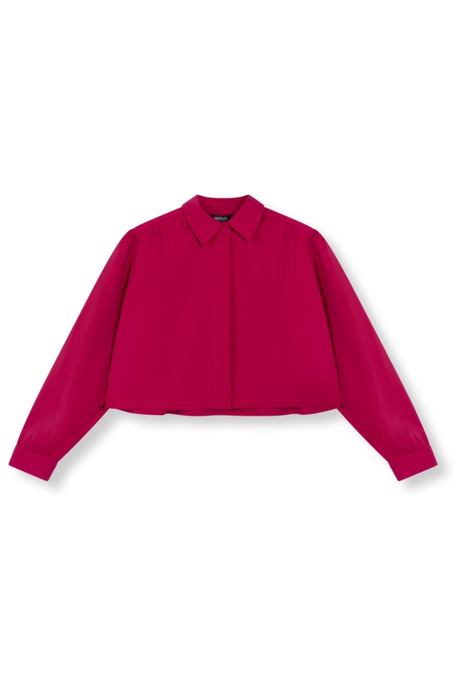 Refined Department roze dames blouse | Vooraanzicht