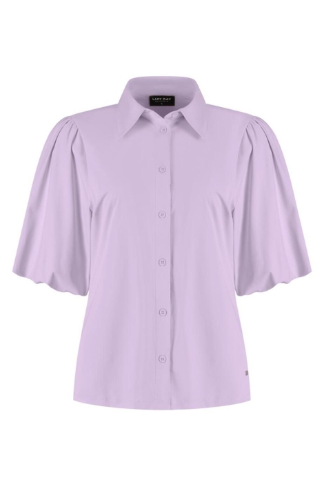 Lady Day paarse dames blouse | Vooraanzicht