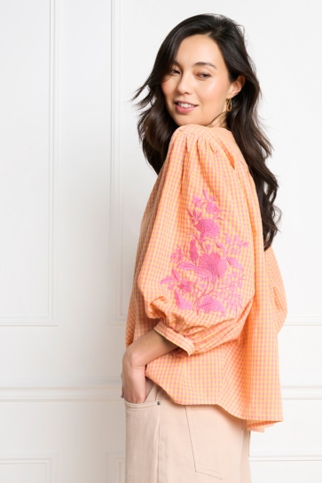 LolaLiza Blouse C BABETTE 26 05703051 1968 CORAL MANGO