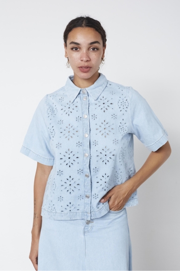 SisterS point Blouse ELSANA SH1 19241 LIGHT BLUE