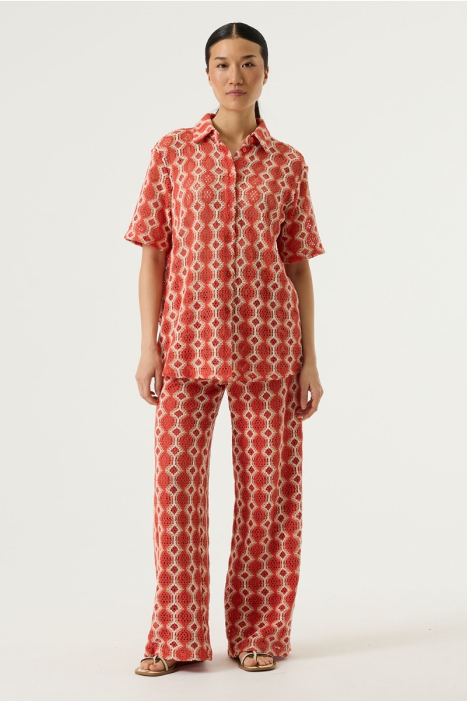 Garcia rode dames blouse | Model