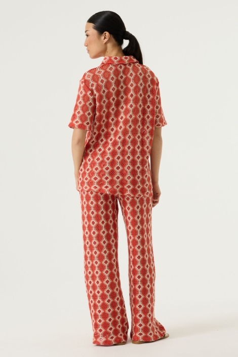 Garcia rode dames blouse | Model