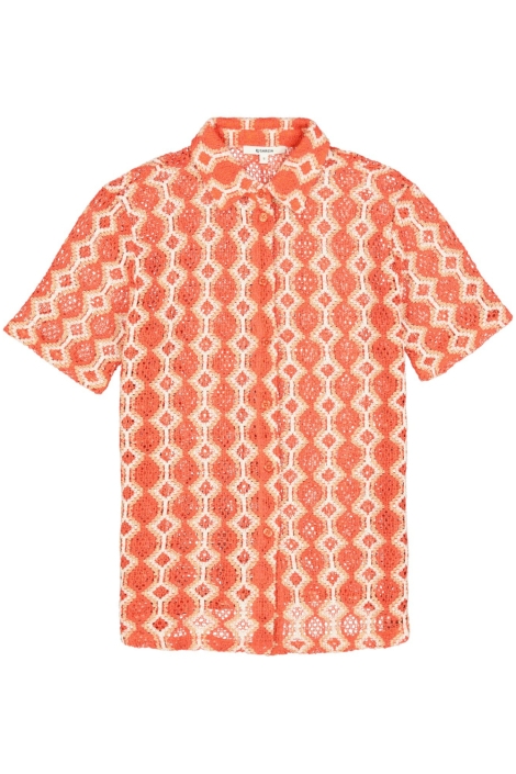 Garcia rode dames blouse | Vooraanzicht