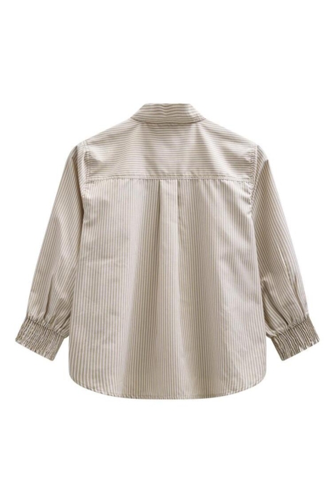 Freequent beige dames blouse | Achteraanzicht