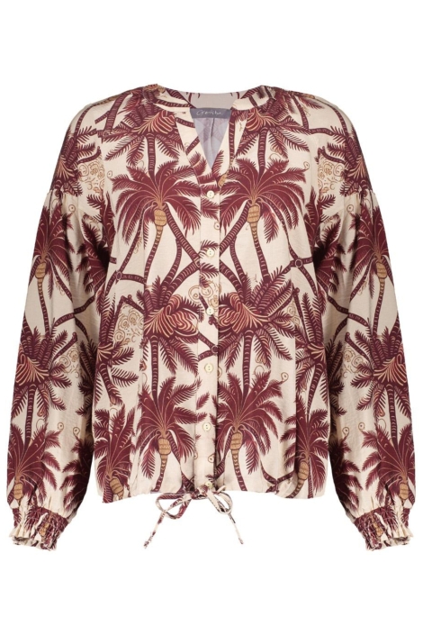 Geisha multi color dames blouse | Vooraanzicht