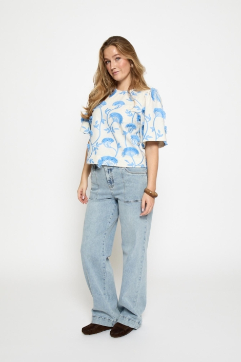 Minus beige dames blouse | Model