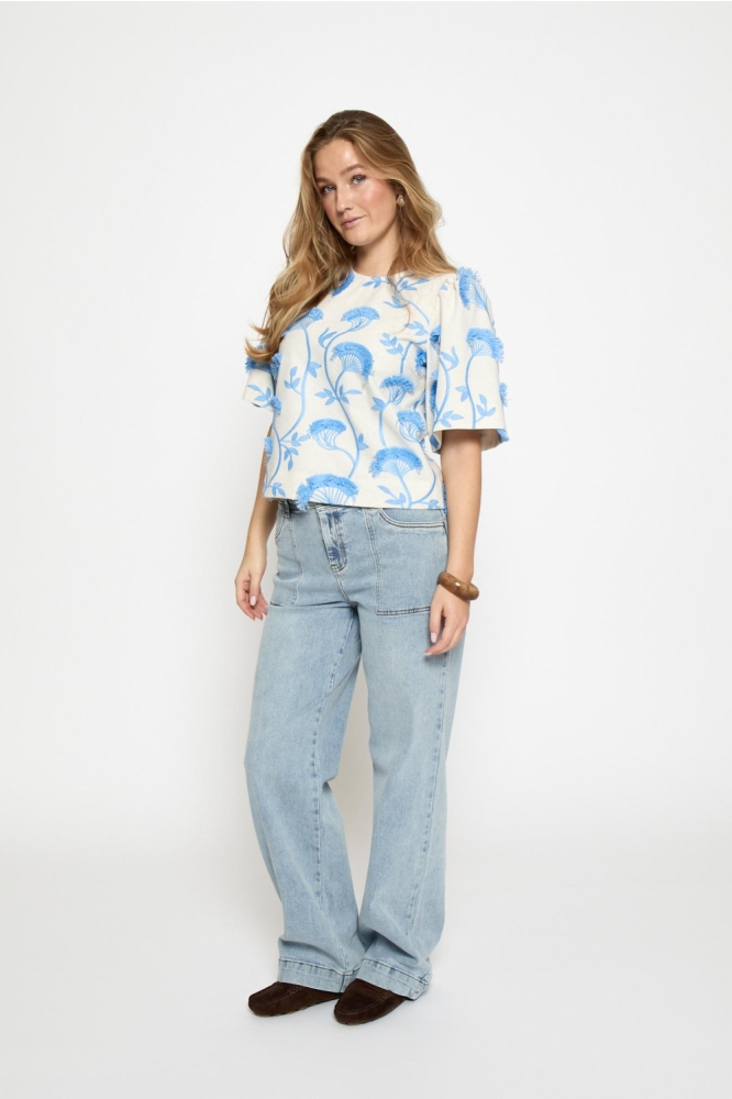 Minus beige dames blouse | Model