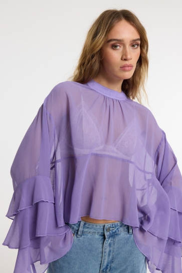 Refined Department Blouse CHARLEY BLOUSE R2602855924 800 lilac