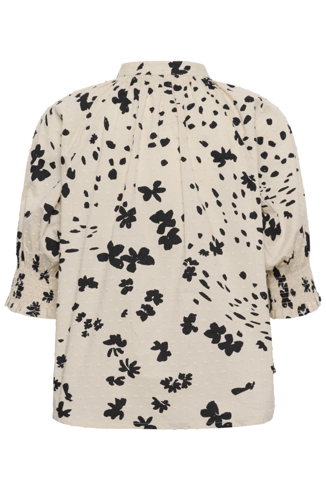 Part Two beige dames blouse | Achteraanzicht