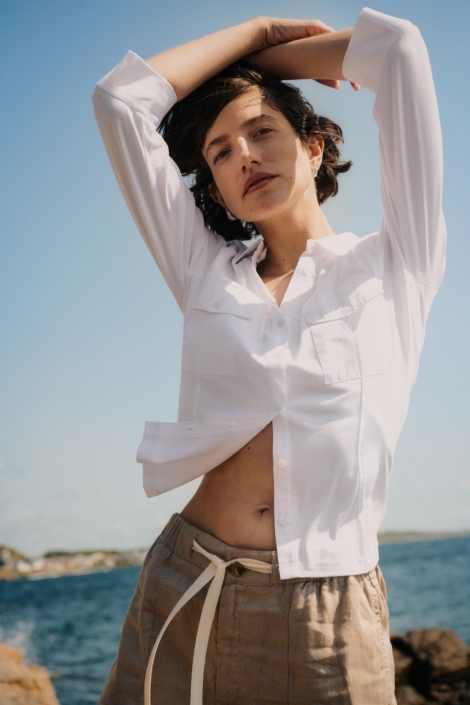 Part Two witte dames blouse | Sfeerbeeld, In situatie