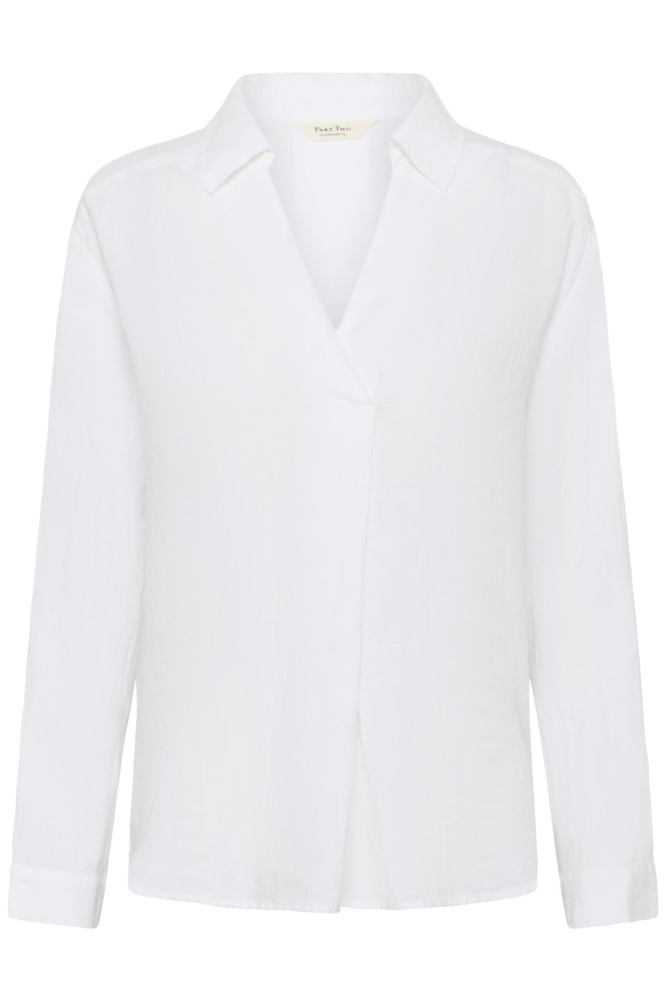 Part Two witte dames blouse | Vooraanzicht