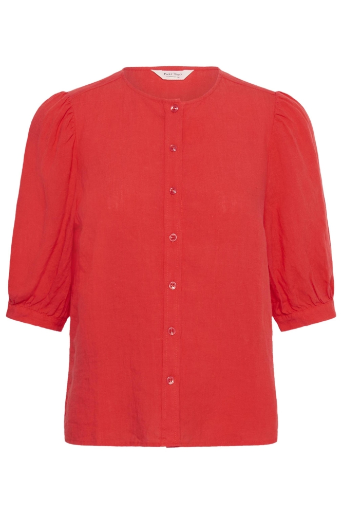 Part Two rode dames blouse | Vooraanzicht
