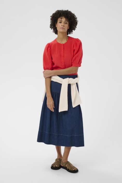 Part Two rode dames blouse | Model