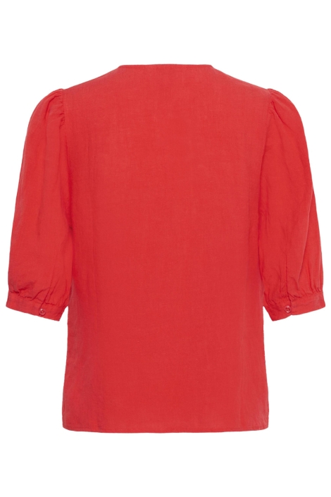 Part Two rode dames blouse | Achteraanzicht