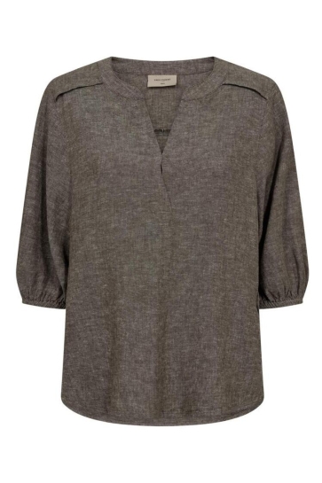 Freequent Blouse FQLAVA BLOUSE 204290 MOREL MELANGE