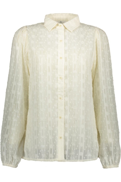 NED ecru dames blouse | Vooraanzicht