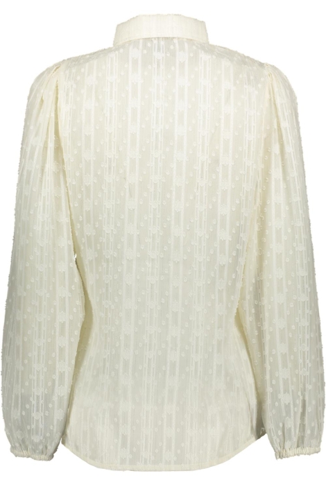 NED ecru dames blouse | Zijaanzicht