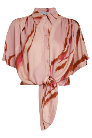 Minus Blouse LUANA SHIRT MI7037 4652P DESERT CORAL PRINT