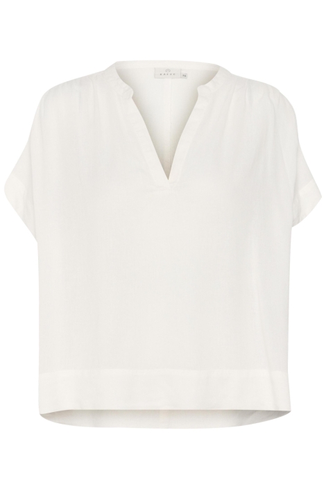 Kaffe witte dames t-shirt | Vooraanzicht