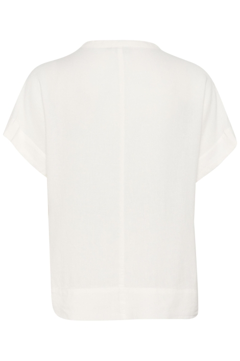 Kaffe witte dames t-shirt | Achteraanzicht