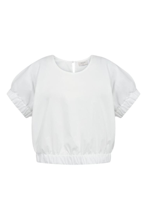 Freequent witte dames blouse | Vooraanzicht