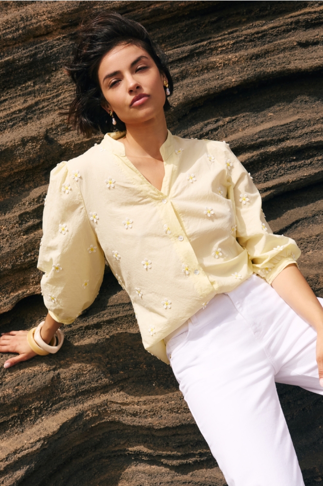 LolaLiza gele dames blouse | 