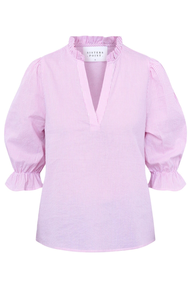 SisterS point roze dames blouse | Vooraanzicht