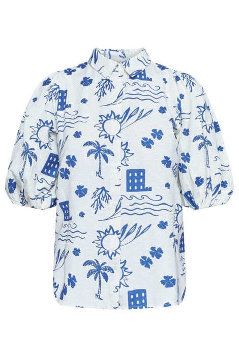 SisterS point witte dames blouse | Vooraanzicht