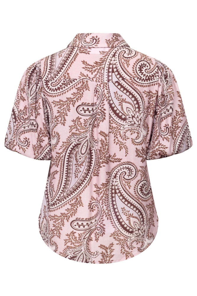 SisterS point roze dames blouse | Achteraanzicht