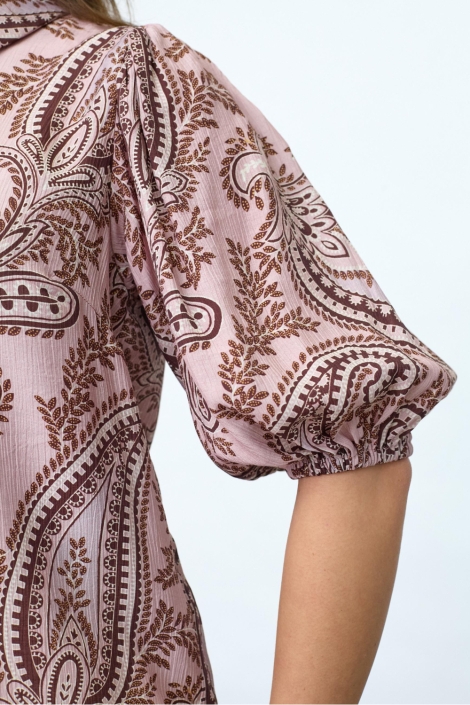 SisterS point roze dames blouse | Close up