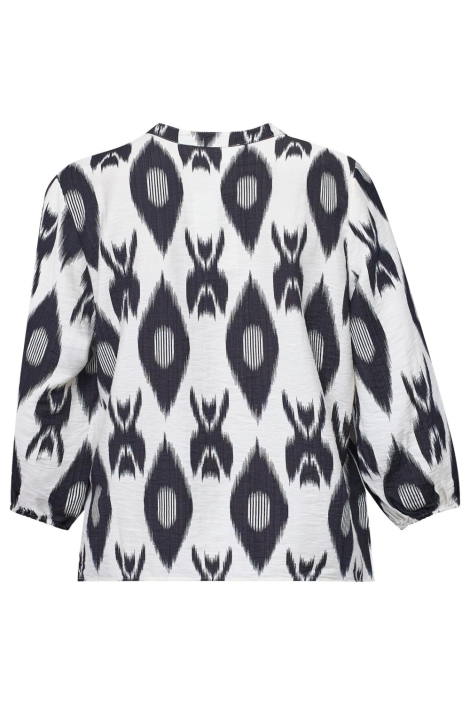 SisterS point beige dames blouse | Achteraanzicht