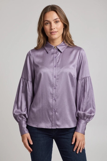 Fluresk Blouse CARLIJN BLOUSE 26WQF07 purple rose