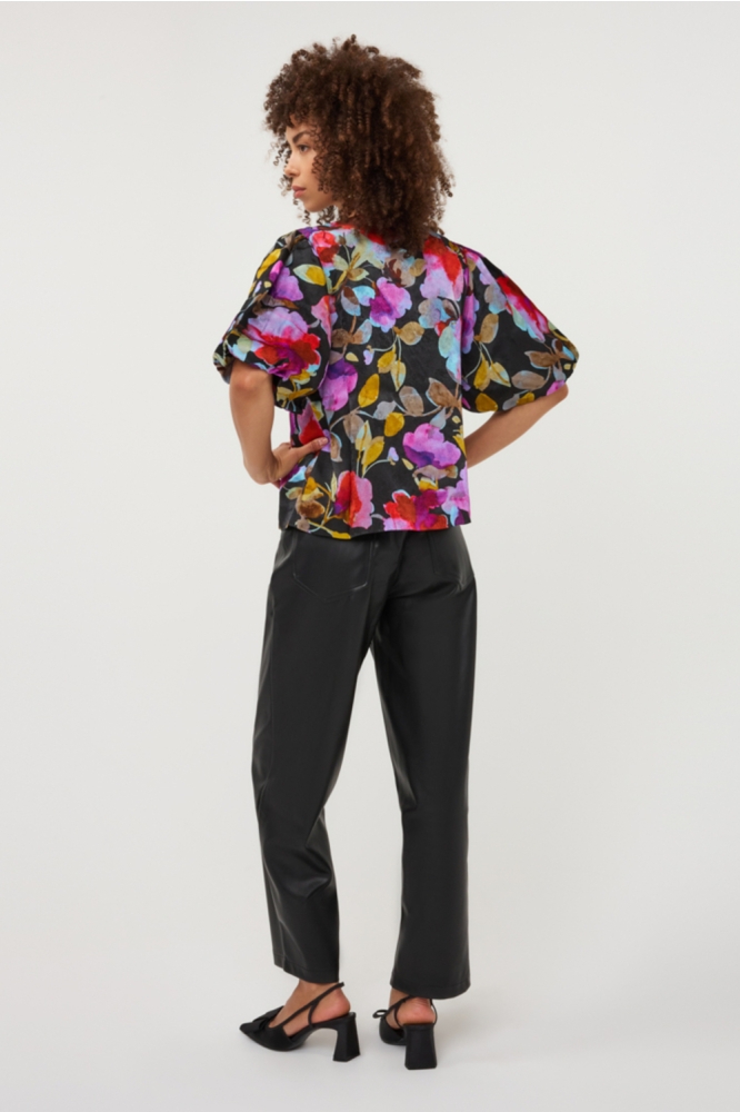 EsQualo multi color dames blouse | 