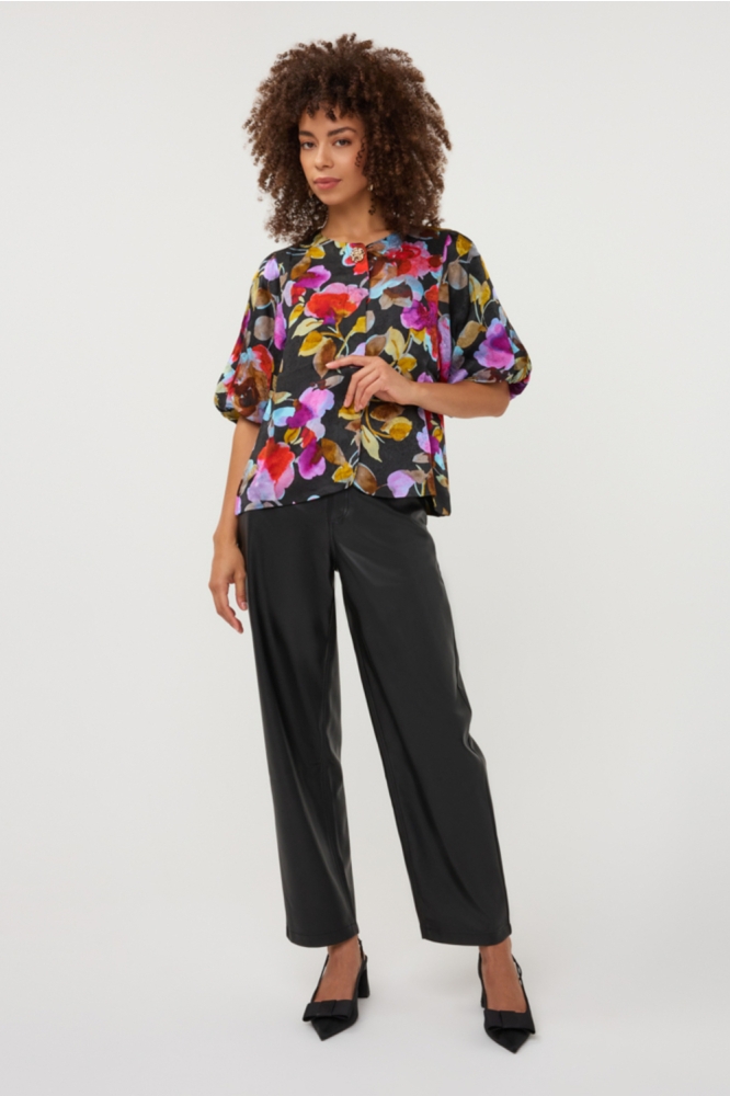 EsQualo multi color dames blouse | 