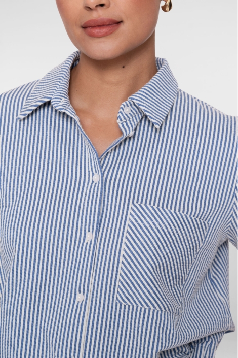 Geisha blauwe dames blouse | Unique Selling Point