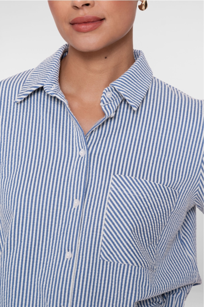 Geisha blauwe dames blouse | Unique Selling Point