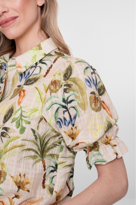 Geisha beige dames blouse | Unique Selling Point