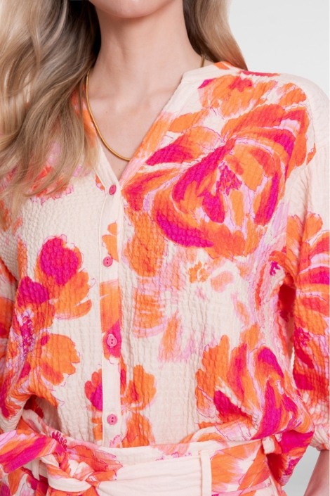 Geisha beige dames blouse | Unique Selling Point