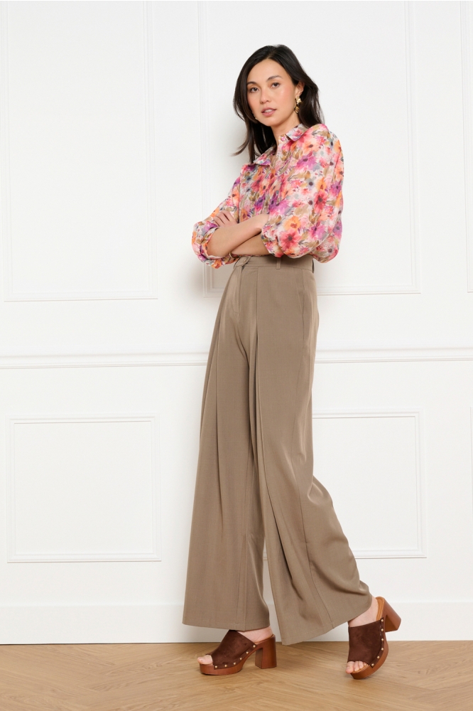 LolaLiza oranje dames blouse | Model