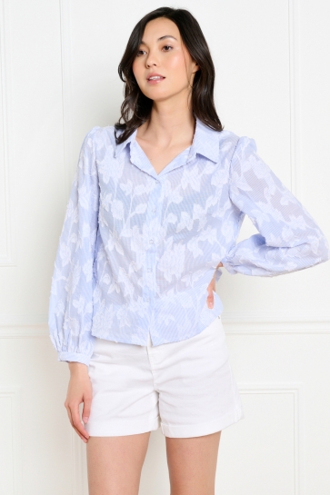 LolaLiza Blouse C JACLYNE 05703087 3302 PASTEL BLUE