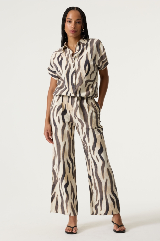 Garcia beige dames blouse | Model