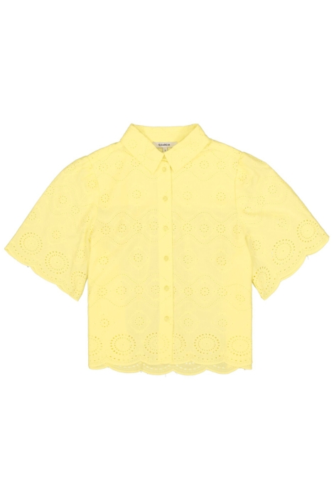 Garcia gele dames blouse | Vooraanzicht