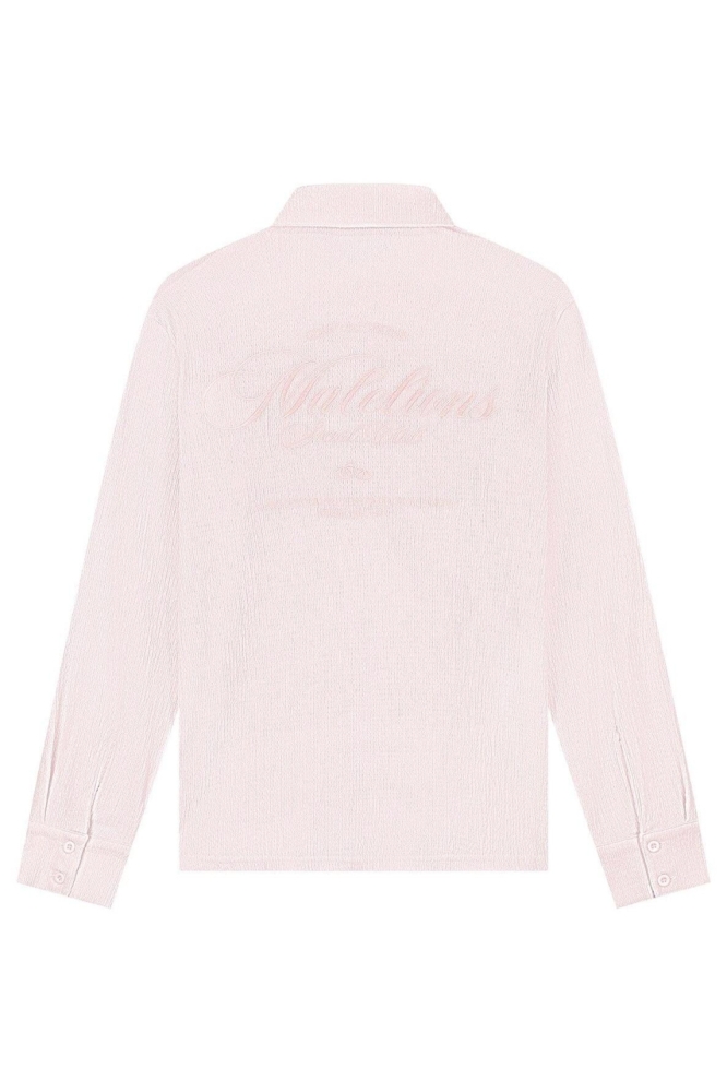 Malelions roze dames blouse | Achteraanzicht